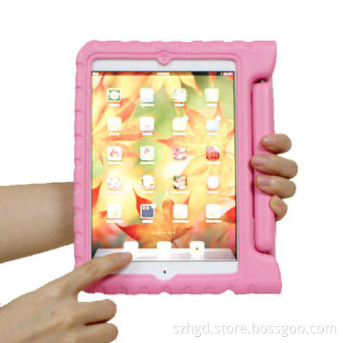Shock-proof kid's case for iPad Mini with stand, professional tablet case manufacturer, OEM welcomed